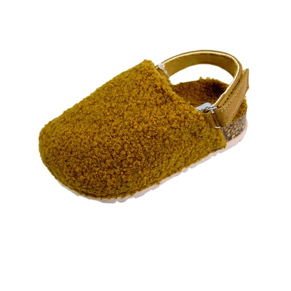 Cool Faux Sherpa clogs toddler girl - Picture 2 of 3